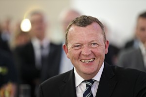Venstres formand Lars Løkke Rasmussens 50 års fødselsdagsreception i Marketenderiet i Valby. Lars Løkke Rasmussen.